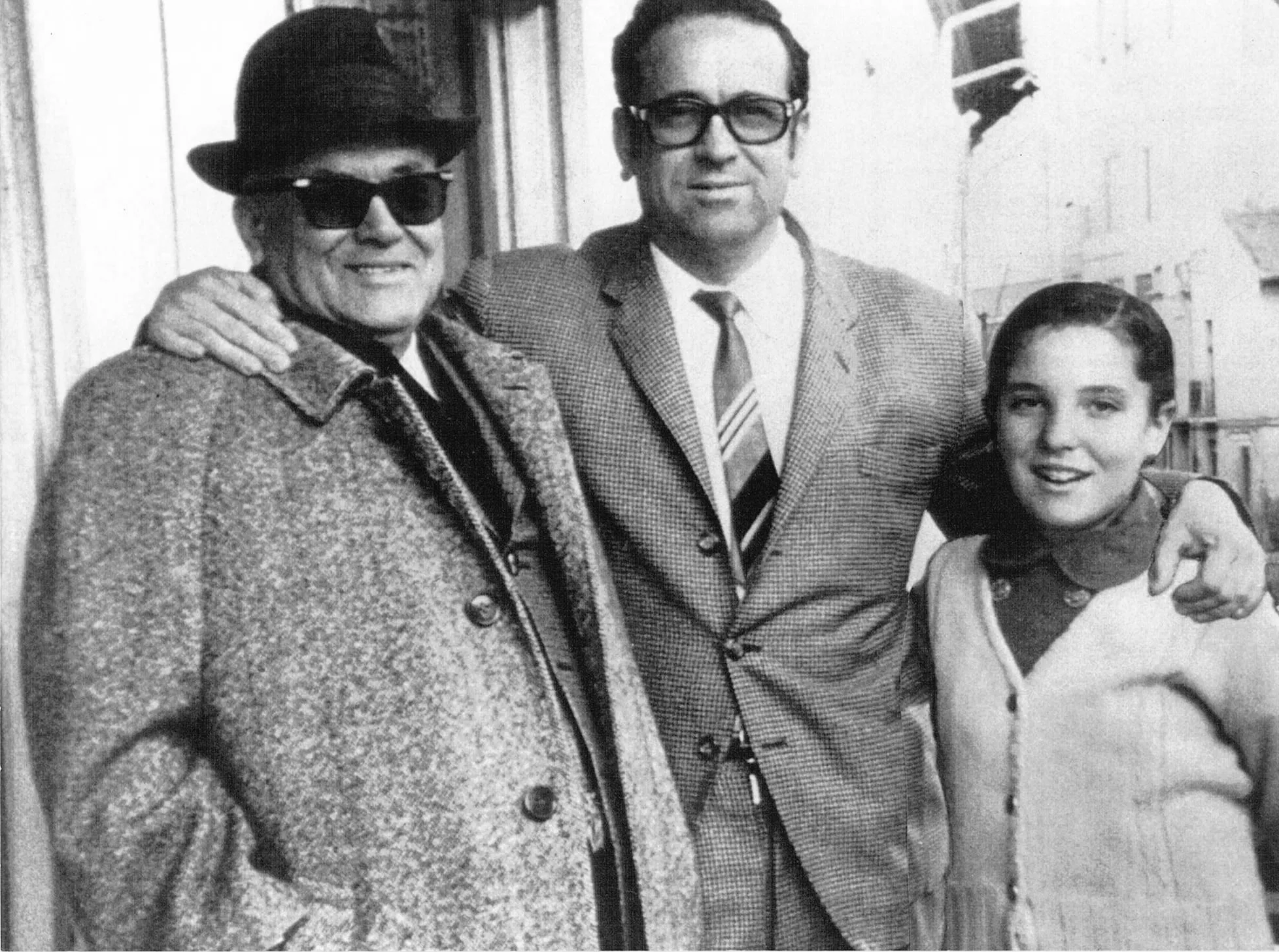 Sara Navarro con su familia